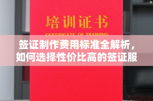 台安签证制作费用标准全解析，如何选择性价比高的签证服务？