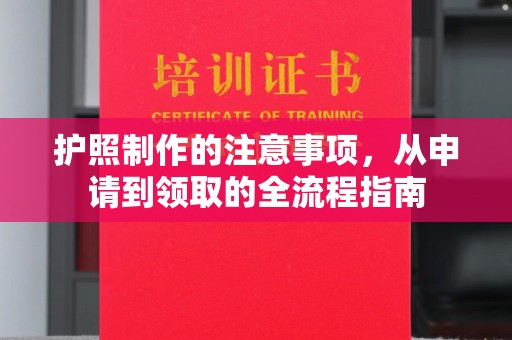 吴兴护照制作的注意事项，从申请到领取的全流程指南